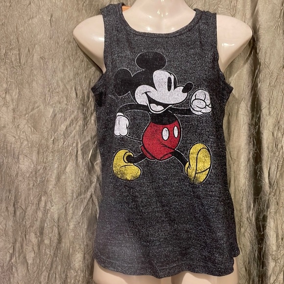 Disney Tops - Disney Mickey Mouse Tank Distressed Style Graphic Size Small